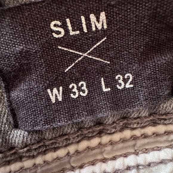 Ring Of Fire Slim Fit Jeans Gray Men Size 33X32 EUC - Picture 5 of 5